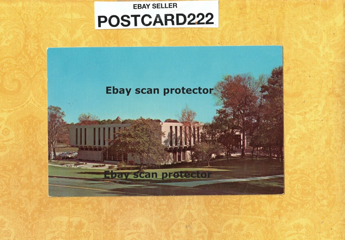 CT Fairfield 1960s-70s era vintage postcard UNIVERSITY CAMPUS CENTER CONN
