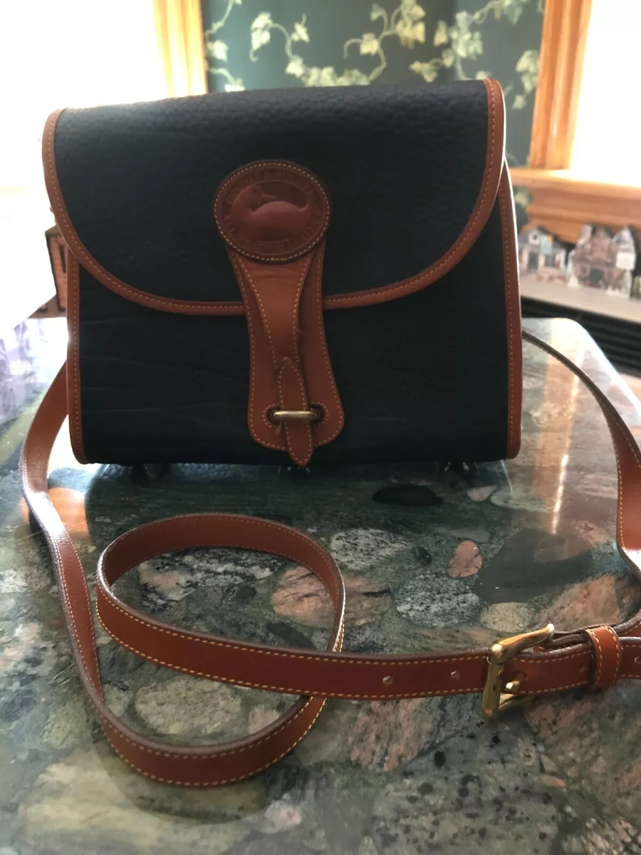 Dooney & Bourke 100% Leather Black Leather Crossbody Bag One Size