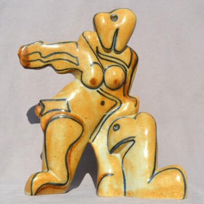 BING & GRONDAHL #7051 B&G Stoneware Figurine by Sten Lykke Madsen
