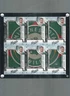 (6) Black Diamond  Hockey Rookie Team Logo Cards Jordan Greenway, Wild