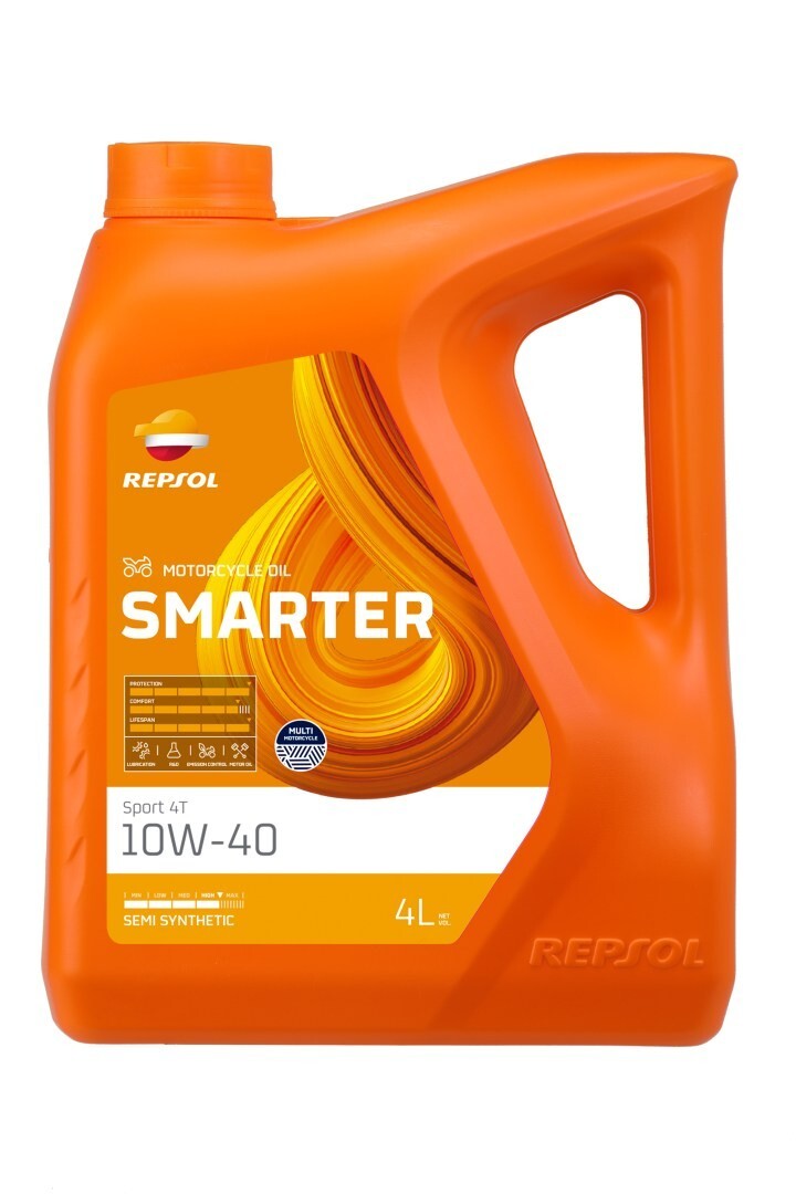 Huile moteur 4T Smarter Sport 10W40 évite le patinage d'embrayage 4L