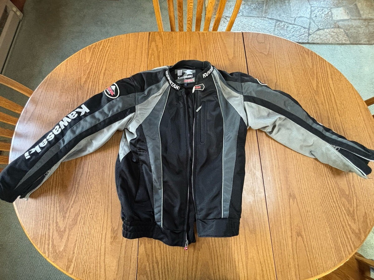 レア KUSHITANI KAWASAKI NINJA パンチレザー ライダース レア KUSHITANI KAWASAKI NINJA パンチレザー ライダース XL バイク