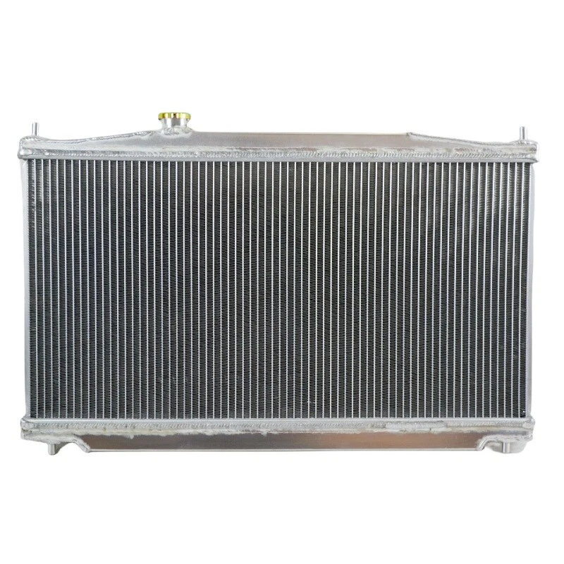 Radiador todo aluminio para Honda 2011-2016 CR-Z/2010-2013 INSIGHT 2 puertas AT 2Filas Foto 4 de 4