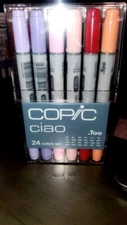 Copic Ciao Basic Colors Marker Set - 24 Colors
