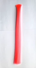 SUPERHAIR - HOT PINK FISH FIBER - Fly Tying Material - Synthetic Fish Hair - 12"