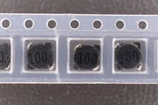 Lot of 5 CTCDRH4D18-100N Central Tech Shielded Inductor 10uH 100kHz 200 mOhm 30%