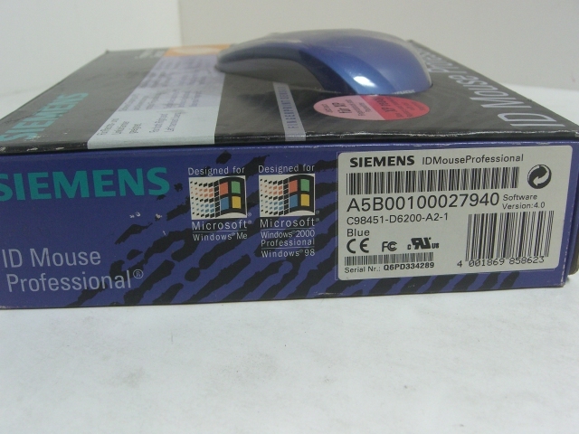 Genuine Siemens #C98451-D6200-A2-1 ID Professional Mouse for sale 