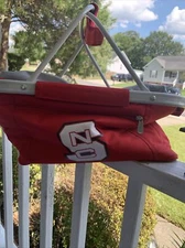 NCS Picnic Time Metro Basket Collapsible Cooler Tote Red Outdoor EUC