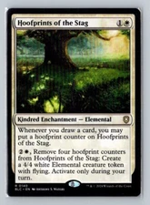 1x Hoofprints of the Stag (0140) - Bloomburrow Commander - BLC - MTG - NM