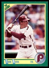1990 Score Tom Herr Baseball Cards #171