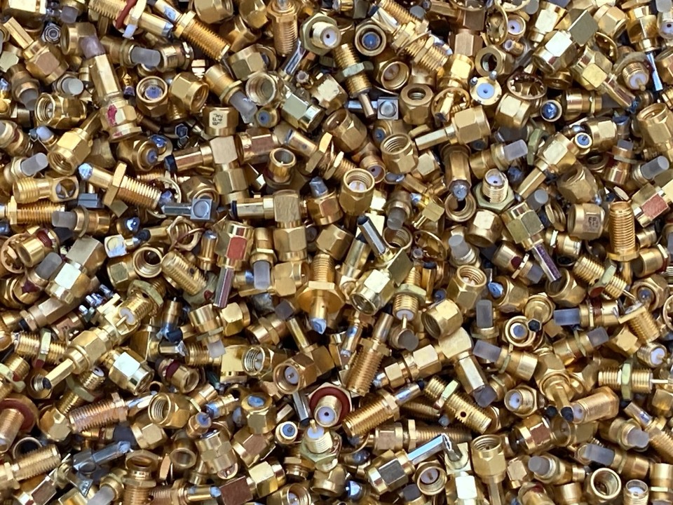 Gold Scrap Recovery Electronics RF Connectors 2722g eBay
