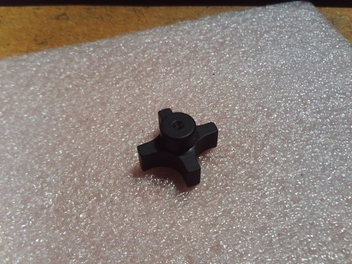 LAFCO TOOLING BLANK HAND KNOB ALUMINUM DIAL 1-1/2" BLACK COLOR ( BLANK ) - Picture 5 of 5