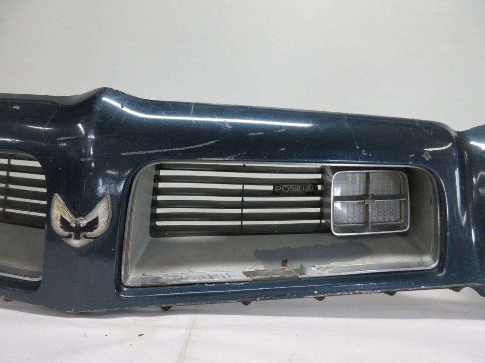 Panel de cabezal de parachoques nariz delantera Firebird Trans Am 74-75 GM 492106 original OEM Foto 4 de 4