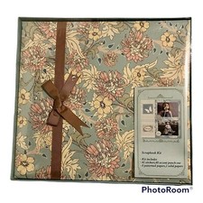 Boxed Scrapbooking Kit Album Stickers Punch Outs Paper 12 x 12 New Sealed