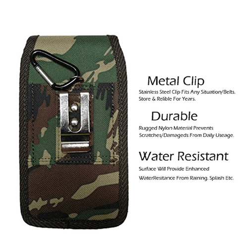 Für LG Wing, K92, robuster Gürtelclip Holster Tragetasche Gürtelschlaufe taktische Tasche - Bild 15 von 46