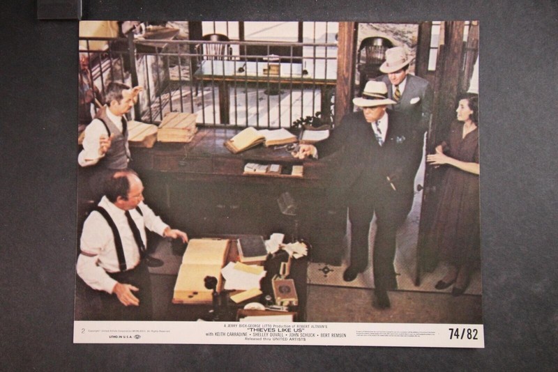 SUPER RARE! 8x10 1974 ORIG "THEIVES LIKE US" Keith Carradine Shelley Duvall