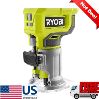 RYOBI PCL424B 18V Cordless Compact Fixed Base Router (Tool Only