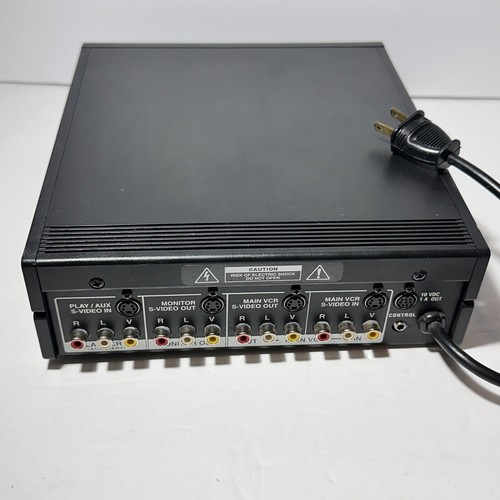 VINTAGE Videonics Video EditMaker für Videoproduktion & Schnitt Modell EM-1 NTSC - Bild 7 von 13