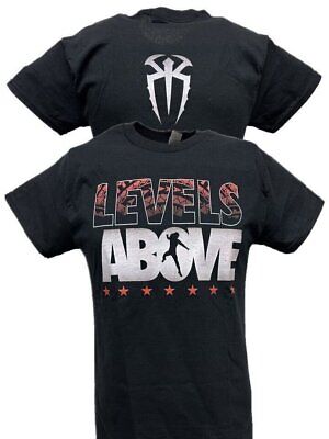 Roman Reigns Levels Above Black T-shirt | eBay Roman Reigns Levels Above Black T-shirt | eBay