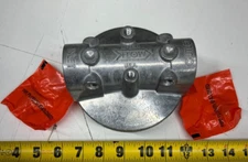 McNeilus 1102748 Hydraulic Oil Filter Head Rear Discharge Mixer with Pipe Plugs