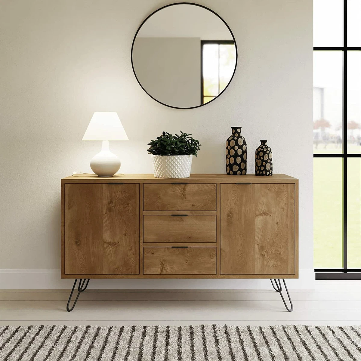 Solid wood cupboard sideboard online