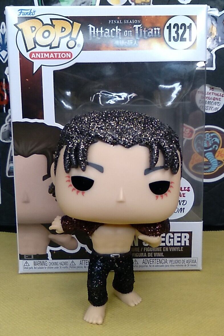 Funko Pop! Anime (DIAMOND) Attack on Titan Eren Jaeger #1321 Funko Pop! Anime (DIAMOND) Attack on Titan Eren Jaeger #1321
