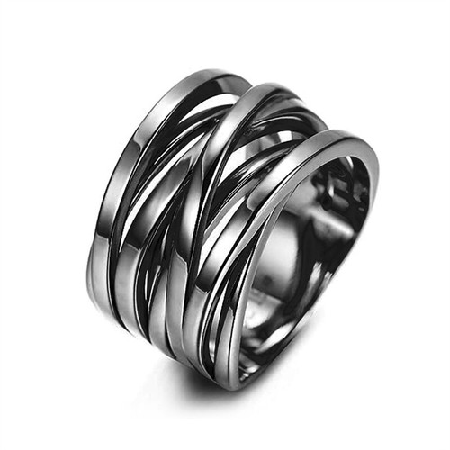Fashion Silver Plated Rings for Women Wedding Jewelry Accessoroes Size 6-10 - Picture 20 of 20