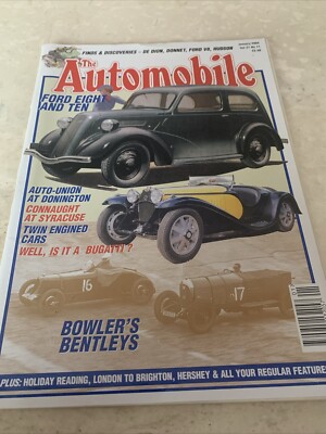 The Automobile Magazine January 2004 Ford Eight & Ten Bowlers Bentleys Citroens