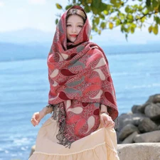 Pashmina Shawl Wrap Chal Soft Cashmere Scarf Cape