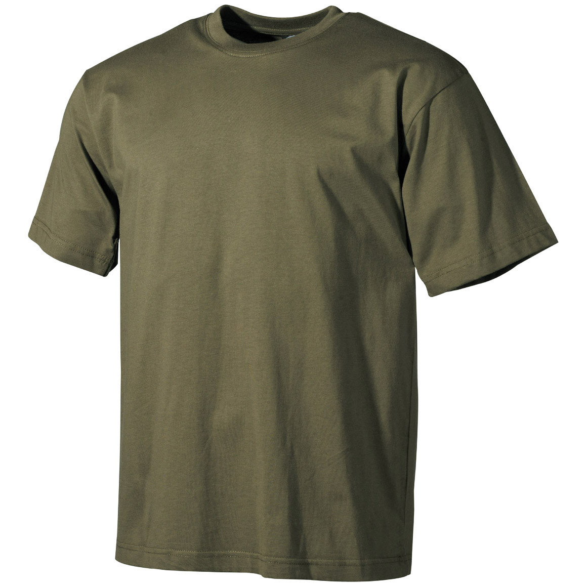 Army Cadet Tee Mens Green Combat T-Shirt Military Cotton Top