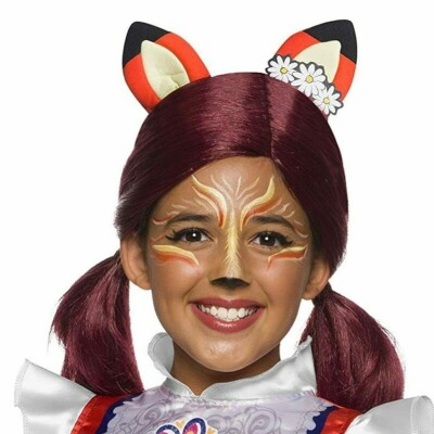 Rubies 338286 - Enchantimals Felicity Fox Wig - Child, Perücke Kind - Fuchs