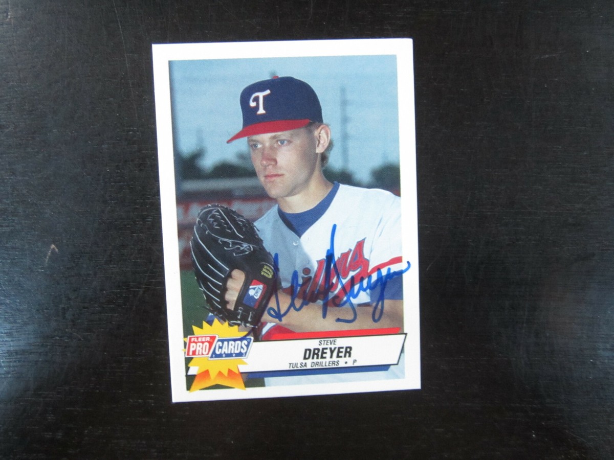 1993 Fleer Procards # 2727 Steve Dreyer Autograph Signed Card (B