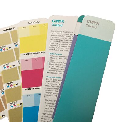 Pantone CMYK Coated Color Guide Swatch Book GP5101 - 4 Color