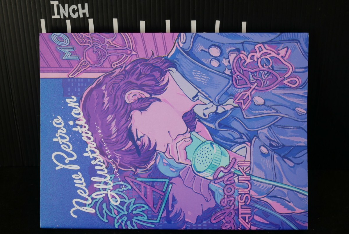 SHINRABANSHO KAIKOROKU アートブック New Retro Illustration ART BOOK Retrospective Japanese 192p
