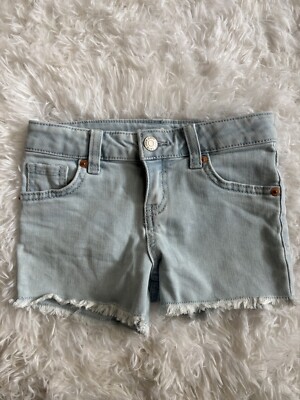 Cat & Jack Girls Sz. 4/5   Short Super Stretch  Jean Shorts. Great Pair