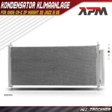 Air Conditioner Condenser With Dryer For Honda CR-Z ZF Insight ZE Jazz III GE