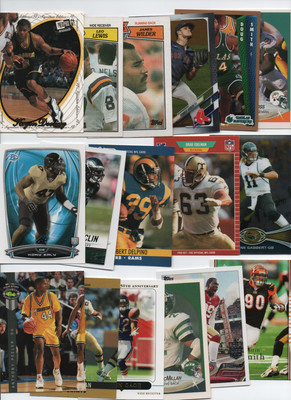 MISSOURI TIGERS 50 CARD SPORTS lot PEELER, GAGE, SMITH, ROUNDTREE, PORTER, SAM  