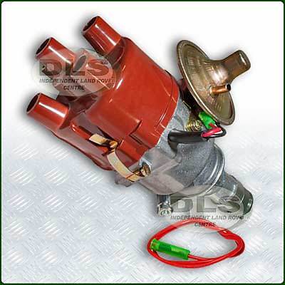 Electronic Distributor RED 4cyl Land Rover Series and Defender ...