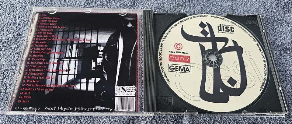 Bushido Megamix 2007 (Sehr selten) ähnl. Deep Dance MPA Strictly DJ Mix CD - Bild 3 von 3