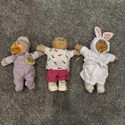 Lot Of 3 Cabbage Patch Kids Babies.