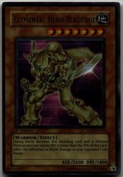Elemental Hero Bladedge YSD-EN019 Starter Deck 2006 Ultra Rare 1st Edition