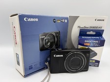  NEAR MINT w/ Box Canon PowerShot SX600 HS Black Digital Camera From Japan