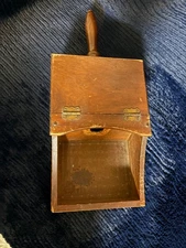 TWO Vintage Masonic Mason Secret Ballot Voting Box Wood w/Handle. One price.