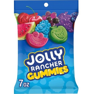 Jolly Rancher Gummies Assorted Fruit Candy Bag 7 Oz