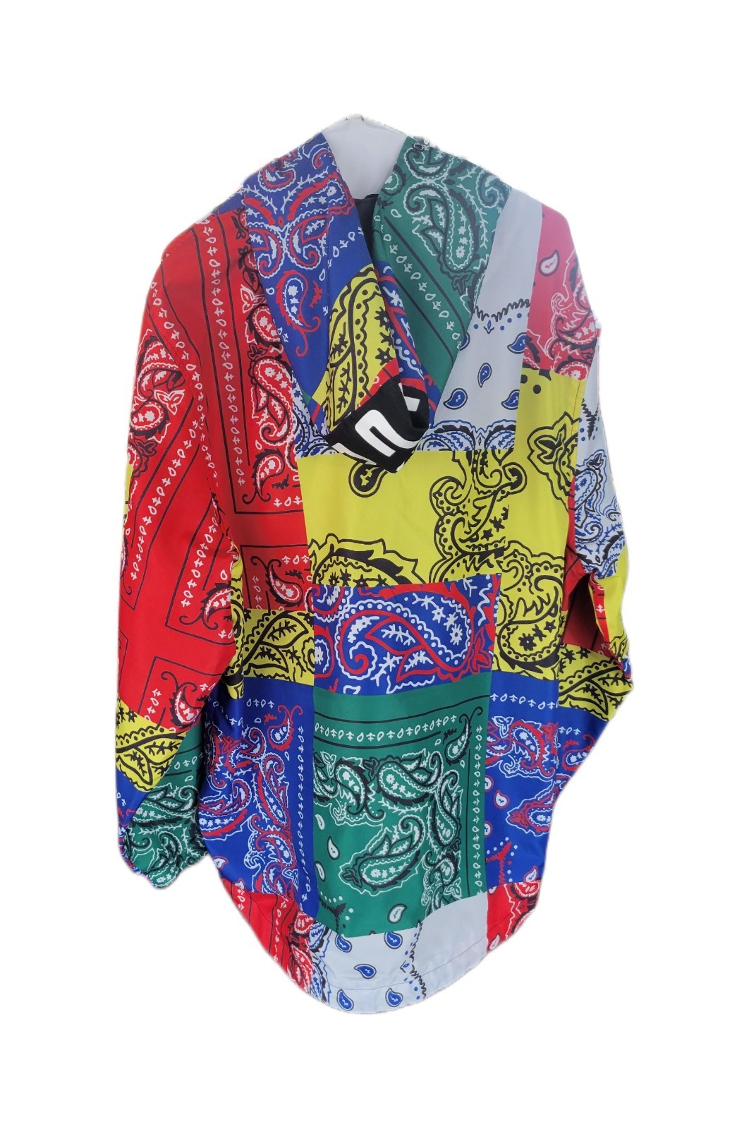 Encrypted Legend Patchwork Lightweight Hoodie M-L… - image 1