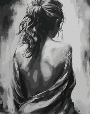 Easy Paint by Numbers Kit for Adults Beginner, People Adult Paint by Number Kits