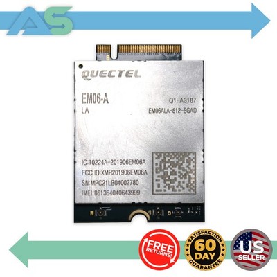 Quectel EM06-A LTE Module 300 Mbps PCIe M.2 Key B | P/N EM06ALA-512-SGAD