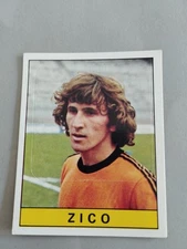 ZICO (BRAZIL) - FIG. No. 316 DEL 1979/80 - ED. PANINI - WITH VELINA - EXCELLENT