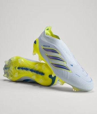Adidas Predator  Elite Laceless FG Ice Cold Precision Pack Blue JS0410 Mens 9.5