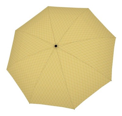 doppler Fiber Magic Regenschirm Calm Yellow gelb weiß Neu